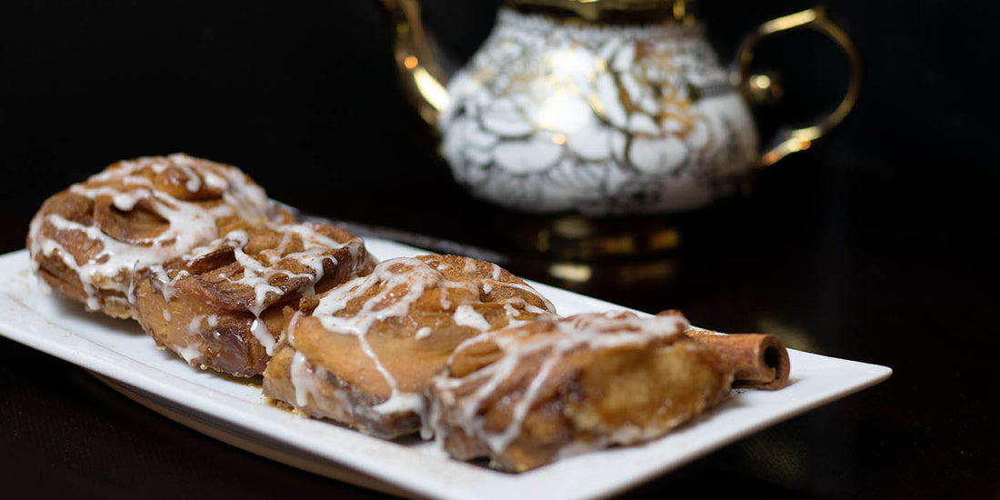 vegan cinnamon filled yeast dough. cinnabon