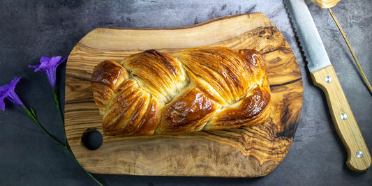 Vegan Croissant Challah