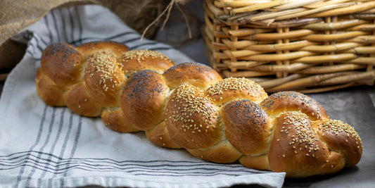 Vegan challah sweet bread