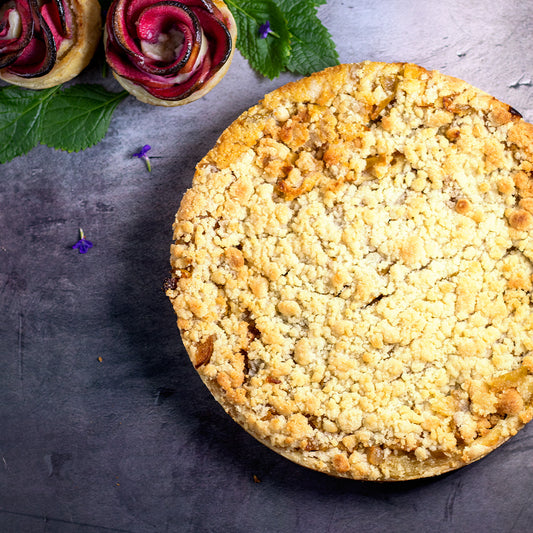 Caramelized Apples and Almond Cream Tart