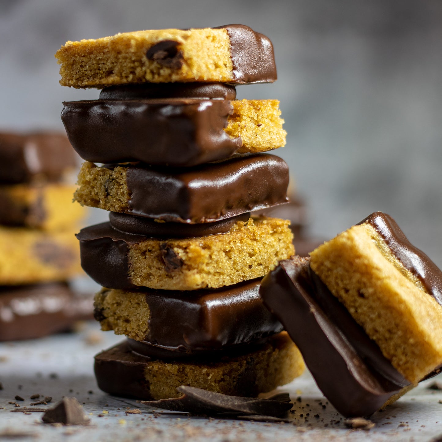 Chocolate Chip Hazelnut Cookie Sandwich