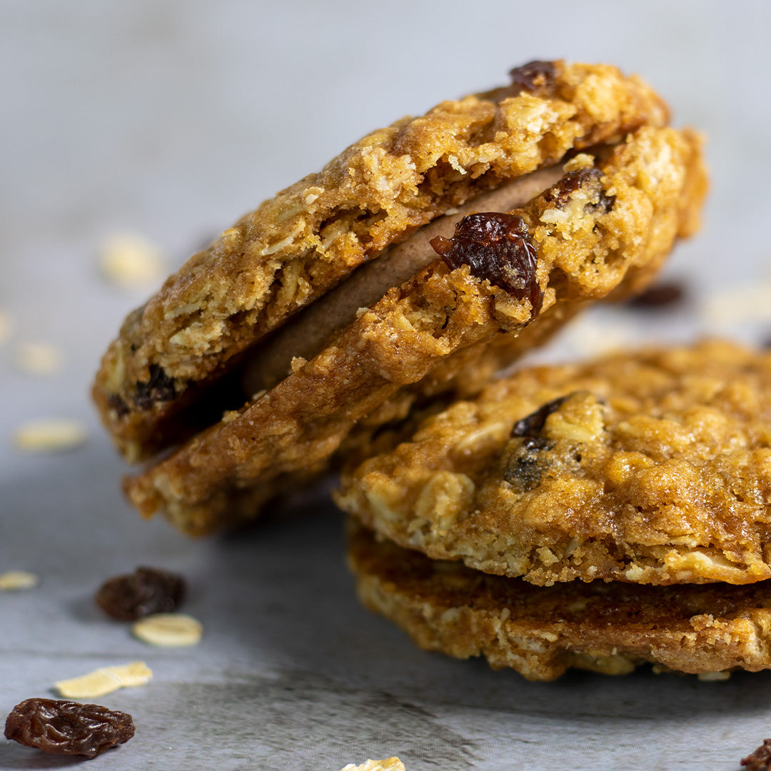 Oatmeal Raisin Cookie Sandwich