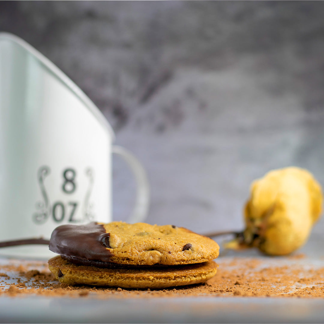 Chocolate Chip Hazelnut Cookie Sandwich